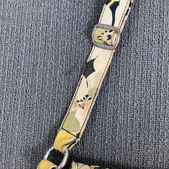 Vera Bradley Crossbody Bag Womens Medium Retired Dogwood Print Quilted Saddle up - Picture 8 of 17